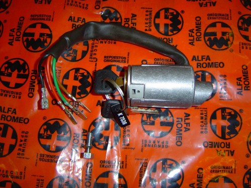 ALFA ROMEO STEERING LOCK IGNITION SWITCH TRW-SIPEA NOS