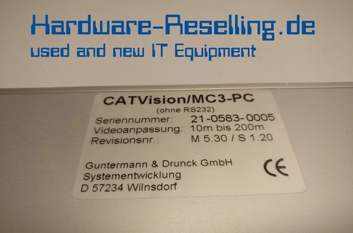 G&D Catvision / MC3-PC 10m Jusqu'À 200m M 5.30/S 1.20 Kvm-Extender Rackmount - Photo 3/3