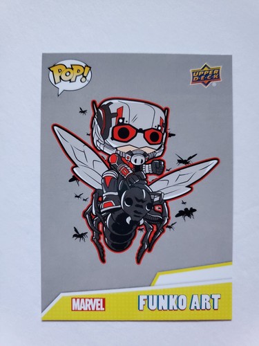 2023 Funko Marvel Upper Deck Infinity Saga Ant-Man #AF-2 Funko Art Card - Picture 3 of 4