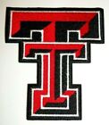 Texas Tech Red Raiders~Embroidered Patch~3 3/8" x 3"~Iron or Sew~Ncaa