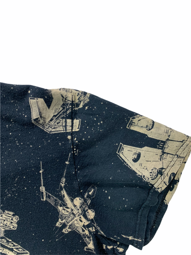 Star Wars Raumschiffe Unisex Grafik T-Shirt - Größe L - Schwarz - Bild 5 von 8