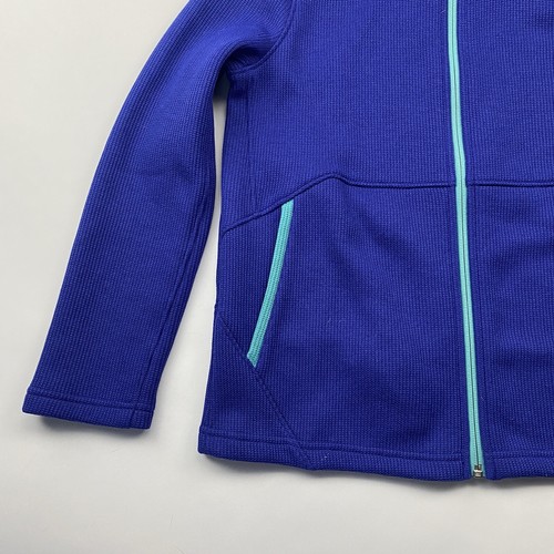 Chaqueta Stryke Azul Spyder Endure con cremallera completa gofre L/S poliéster cuello simulado XL 18 - Imagen 5 de 11