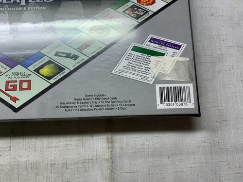 Monopoly The Beatles Collector's Edition New Sealed - Picture 6 of 11