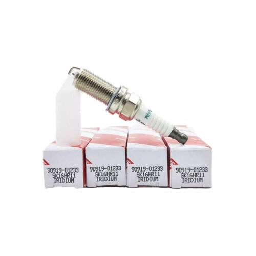 New 4Pcs 90919-01233 SK16HR11 Iridium Spark Plug for TOYO Highlander Camry RAV4 - Picture 4 of 6