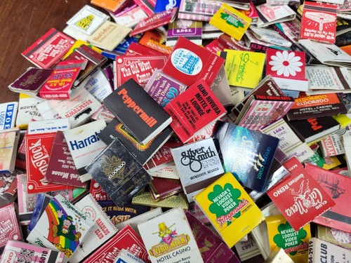Mixed Lot of 360 Match Books Boxes Matches Many Used Most Reno Hotel Casinos VTG - Picture 13 of 17