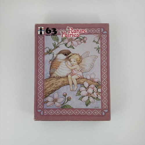 Vintage Nature Fairies 63 Piece Children’s Puzzle Fairy Bird Tree - Picture 1 of 5