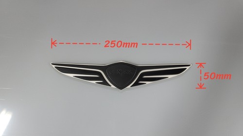 Hyundai GENESIS G70,G80,G90,GV60,GV70,GV80 MATT BLACK  For LED Emblem 2way Color - Picture 3 of 33