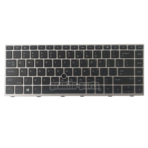 Teclado de EE. UU. para HP Elitebook 840 G5 G6 745 G5 L14377-001 L11307-001 con luz de fondo - Imagen 2 de 6