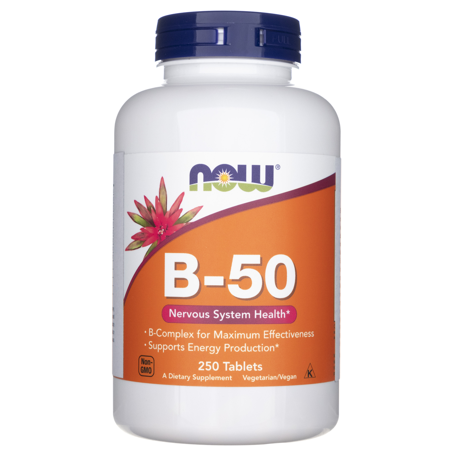 NOW FOODS vitamina B-50 250 comprimidos