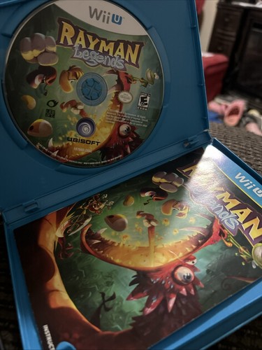Rayman Legends Nintendo Wii U, 2013 Complete In Box Cib Manual Video Game Disc - Picture 2 of 2