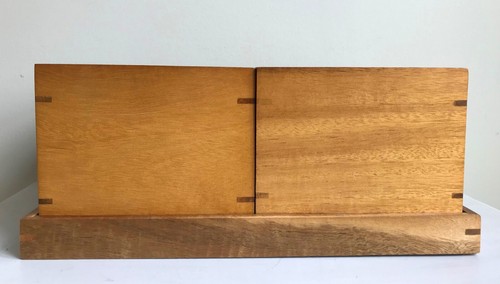 4 Piece Wooden Desk Organizer for Storage, Home Decor, Make Up, etc. - Picture 4 of 13