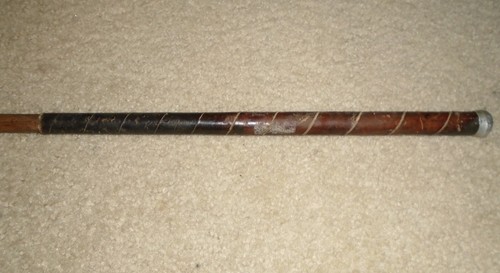 Vintage BURKE Driving 1 IRON hickory wood club - Picture 4 of 4
