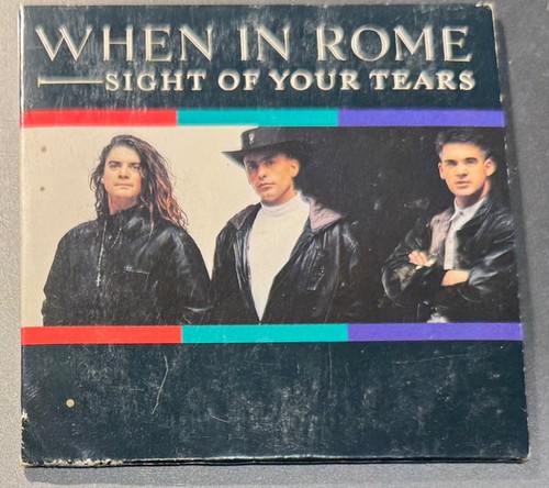 WHEN IN ROME - SIGHT OF YOUR TEARS (UK 3" CD SINGLE)