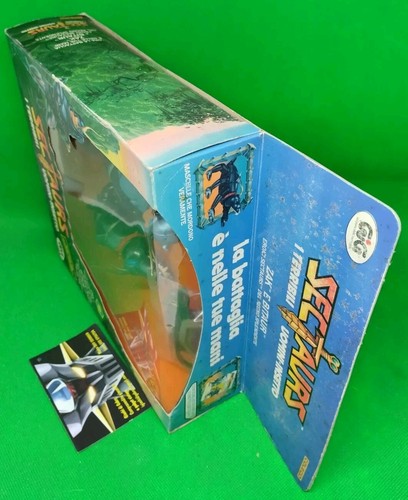 Action Figure SECTAURS ZAK e BITAUR 1984 by COLECO box Italiano by GIG NEW MISB - Picture 3 of 4