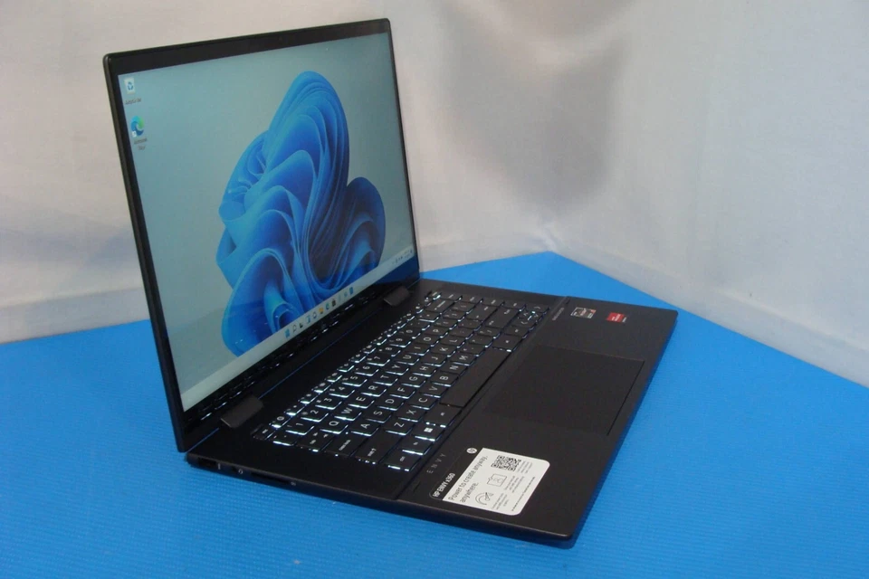HP ENVY x360 15-ey0023dx 15.6"FHD Touch AMD Ryzen 7 2GHz 12GB 512GB 100% Battery - Image 2 of 4