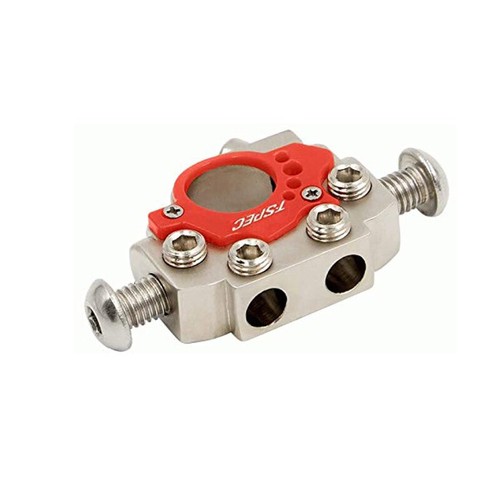 T-Spec 4-Position 2x 0/1 to 10 AWG 2x 4 to 10 AWG Out Pos/Neg Battery Terminal - Picture 2 of 4