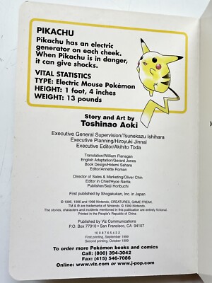 Pikachu's Day - Pokémon Tales 4 ポケモン 本 Vintage 1999 Pokémon Tales Pikachu's Day Board Book | eBay