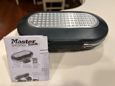 Master Lock Portable Lock Box for Travel & Small items College Dorm Campus EUC