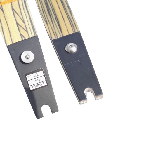 Arco recurvo 64"" ILF 21"" elevador 30-65 libras extremidades derribo aluminio tiro con arco caza - Imagen 10 de 19