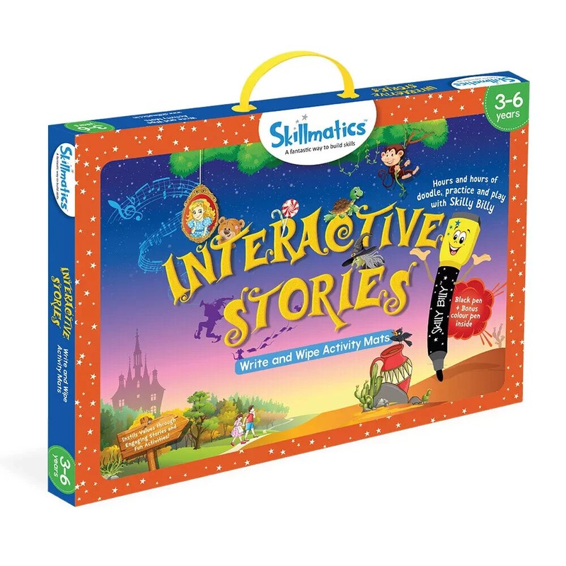 Skillmatics Interactive Stories - Teach Kids Moral, Reflective Thinking and More