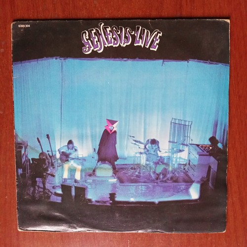 Genesis – Live [1973] Vinyl LP Synth Pop Arena Alternative Prog Classic Rock - Bild 2 von 5