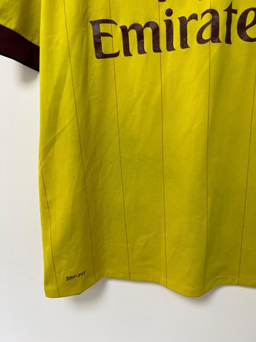 Maglia calcio away Arsenal London 2010/11 Chamakh PL maglia calcio Nike uomo XL - Foto 20 di 24
