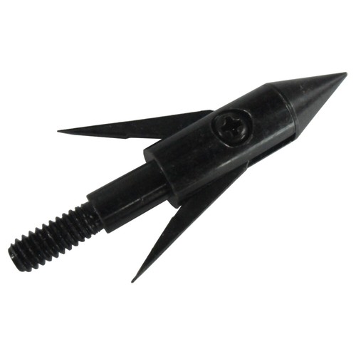 12PCS Archery Fishing Broadheads 2 Blade 1.5" Dia Expandable Arrowheads - Picture 9 of 10