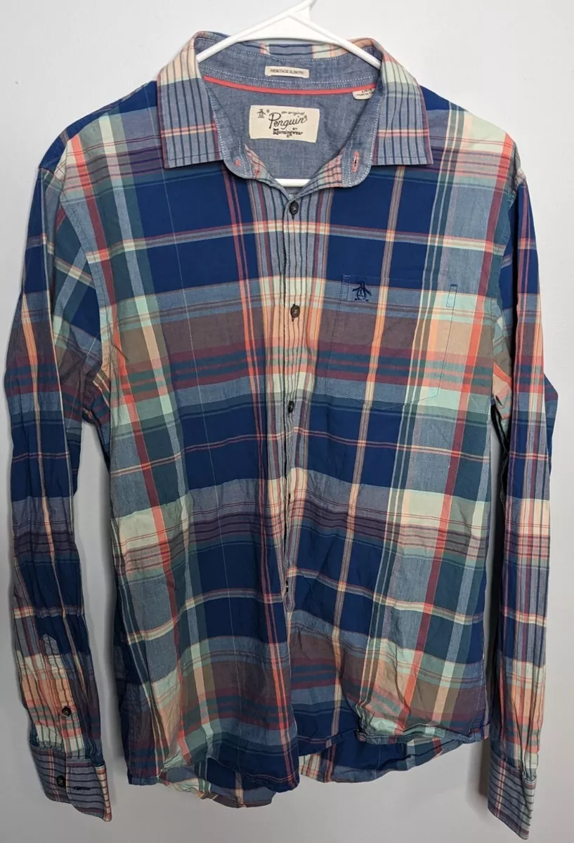 Penguin heritage top slim fit shirt