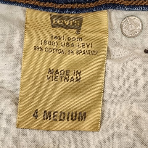 Levi’s Jeans 548 Damen 4 Medium Perfect Slimming Flare Dark Wash 4M - Bild 9 von 10