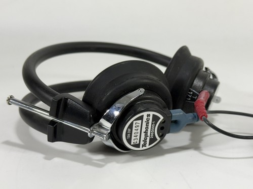 TELEPHONICS HB-7 Audiometric Headphones Audiometer Headset ~ TDH-39P ~ WORKING - Picture 10 of 16