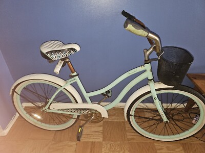 Huffy Cruiser Bike Summerland-blue And White