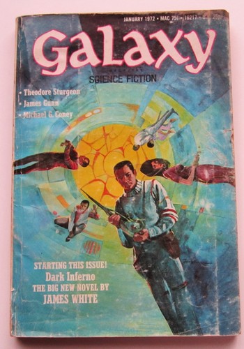 Galaxy Science Fiction Magazine January 1972 Good Digest James White Vol 32 No 4