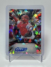 2020 Select Signatures Cracked Ice Prizm Numbered /25 Deivy Grullon Rookie Auto 