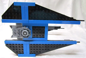 VINTAGE  LEGO STAR WARS 6206 TIE INTERCEPTOR 2006 USED RETIRED