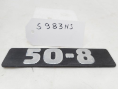 Emblema o scritta adesiva "50-8" per Fiat Iveco 50-8 50.8 - Picture 1 of 2
