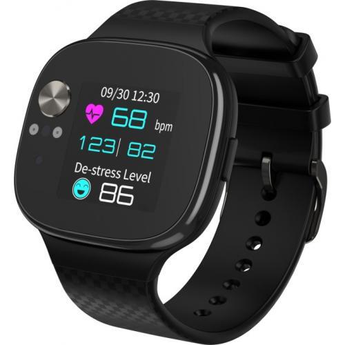 Asus VivoWatch BP HC-A04A, 1.28inch, silicone strap, Black - Picture 1 of 3
