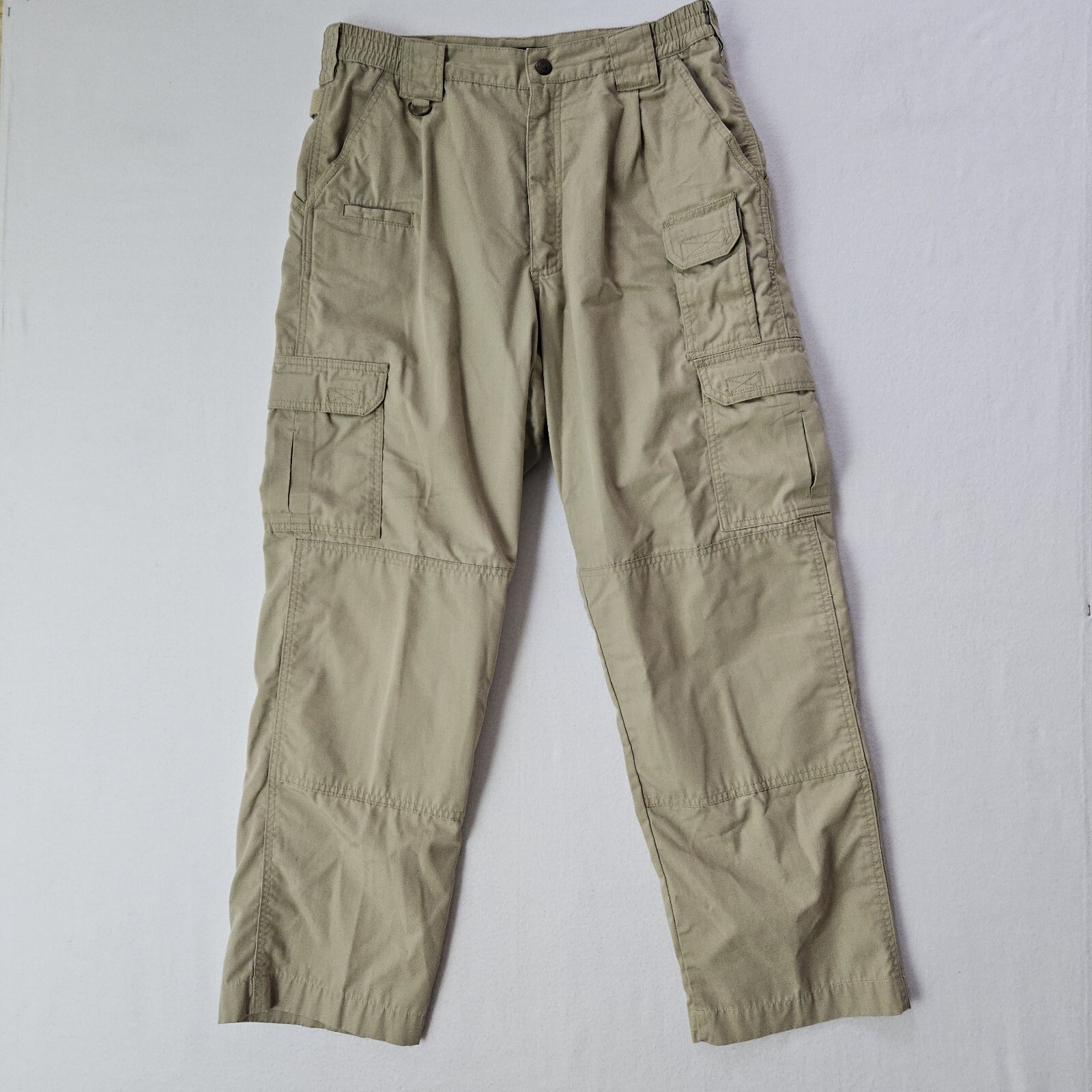 5.11 Tactical Series Cargo Utility Pants Mens Sz 34 X 30 Beige Loose Fit