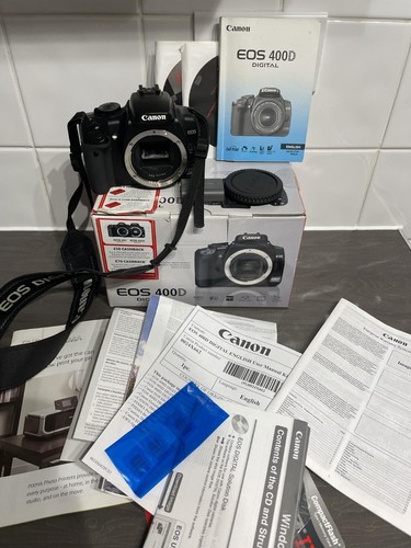 Canon EOS 400D Camera Kit - Black 4549292116571 | eBay