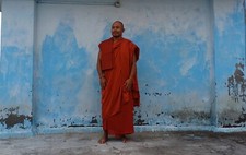 6 Piece Complete Tailored Organic Cotton Theraveda Buddhist Monk Monastic Robe