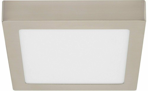 LED Deckenlampe Smart Home Telefunken WiFi 12W Dimmbar Aufbauleuchte Nickel 400 - Bild 1 von 15