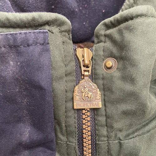 Pacific Trail Vintage Hoodie Jacket Womens Small Petite Full Zip Snap Outdoor - Picture 7 of 16