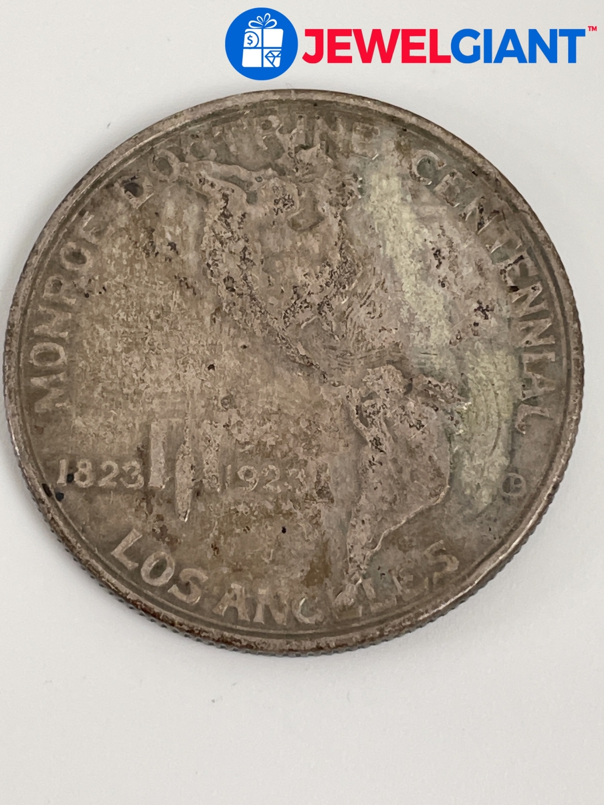 1923 1924 HALFDOLLAR 90 SILVER COINS MONROE DOCTRINE HUGUENOT LOT OF