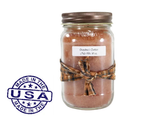 Audreys Grandma's Cookies Mason Jar Candle - Thumbnail 3