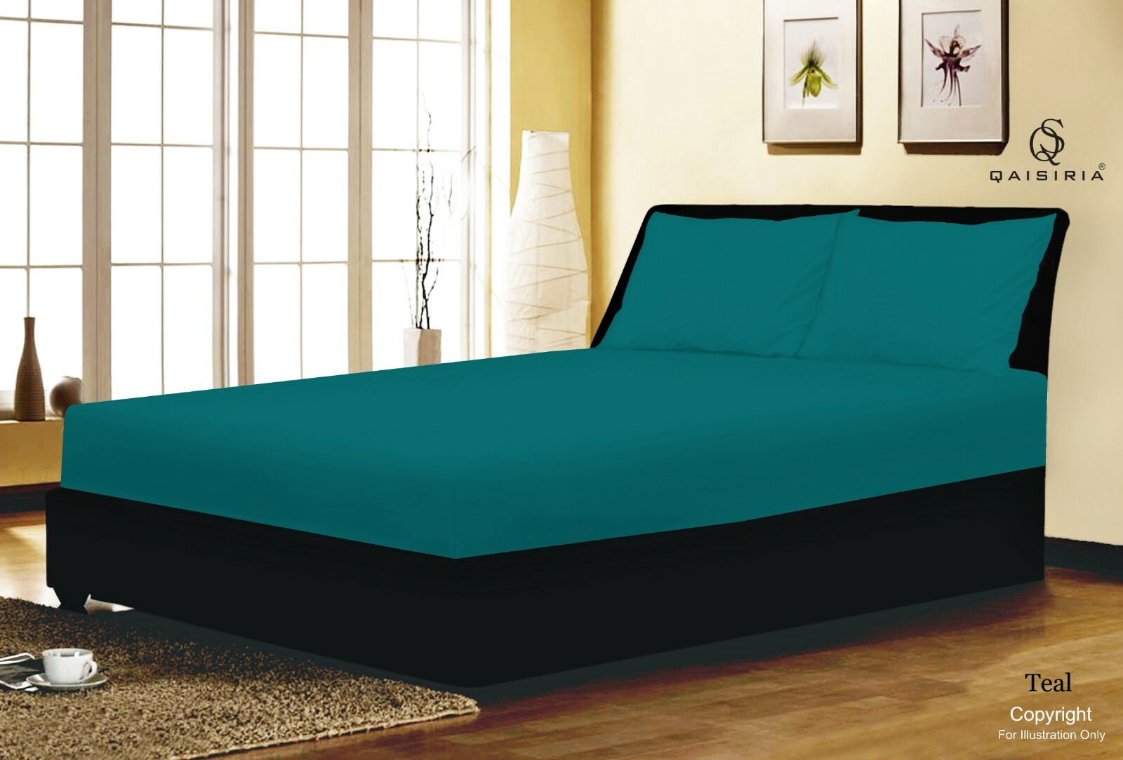 Extra Deep 25cm Fitted Sheets Bed Sheets Single Double King Super King