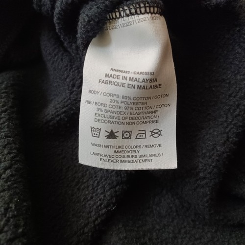 Nike Sweatshirt Mens 2X Black Pullover Center Swoosh Embroidered Logo Crewneck - Picture 12 of 19