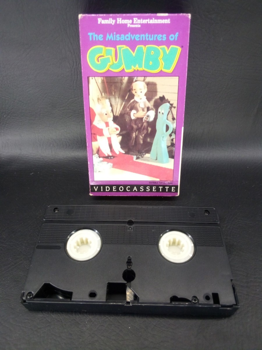 The Misadventures of Gumby Adventure Volume 3 VHS Video Tape VERY 