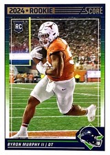 2024 Panini-Score #317 - Byron Murphy II Rookie - Seattle Seahawks