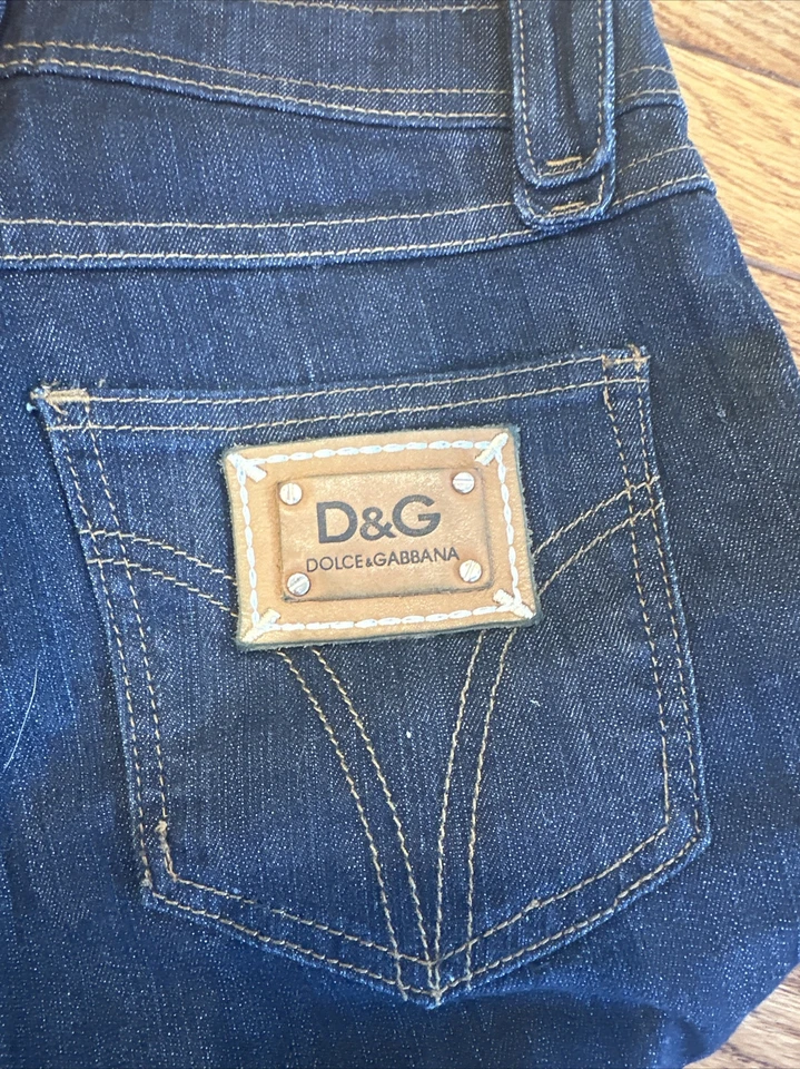 Pantalones de mezclilla Dolce & Gabbana talla 25 de algodón elástico Foto 3 de 4