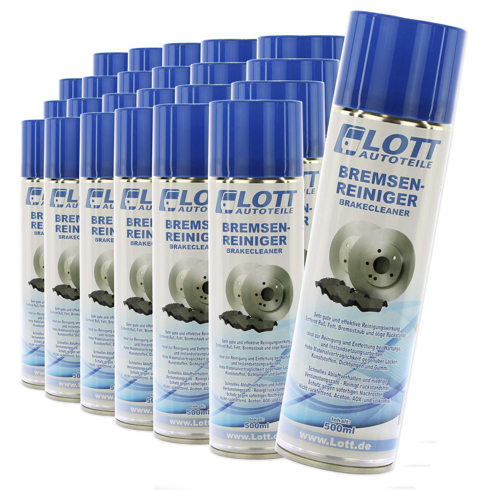 24x BREMSENREINIGER 500ml TEILEREINIGER SPRÜHDOSE ENTFETTER BRAKE CLEANER eBay