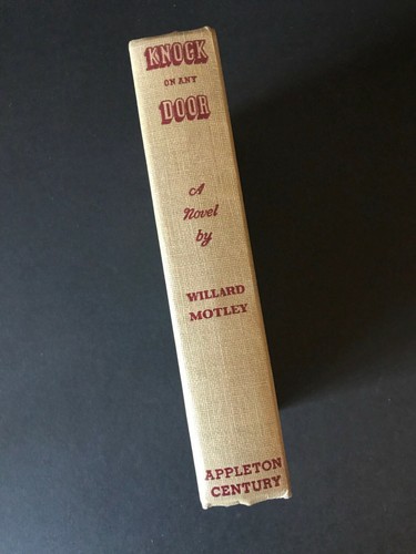 Knock on Any Door, by Willard Motley - 1947 - 1st Ed, Vintage, Hardcover Book DJ - Picture 5 of 12